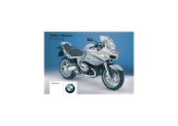 BMW R1200 ST - Owners manual EN 2005 